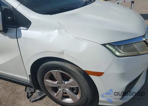 2018 Honda Odyssey Ex from USA, damaged, VIN 5FNRL6H55JB106108